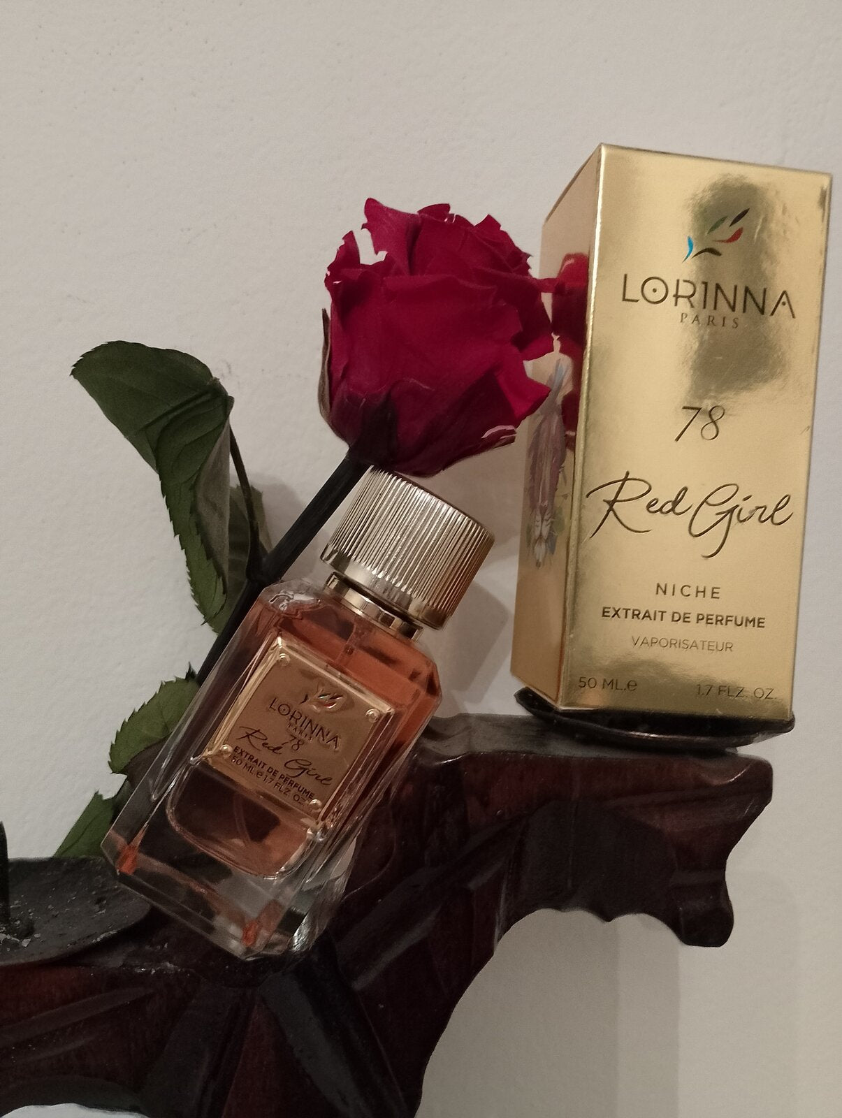 Lorinna RED GIRL 50 ML Extract de Parfum UNİSEX
